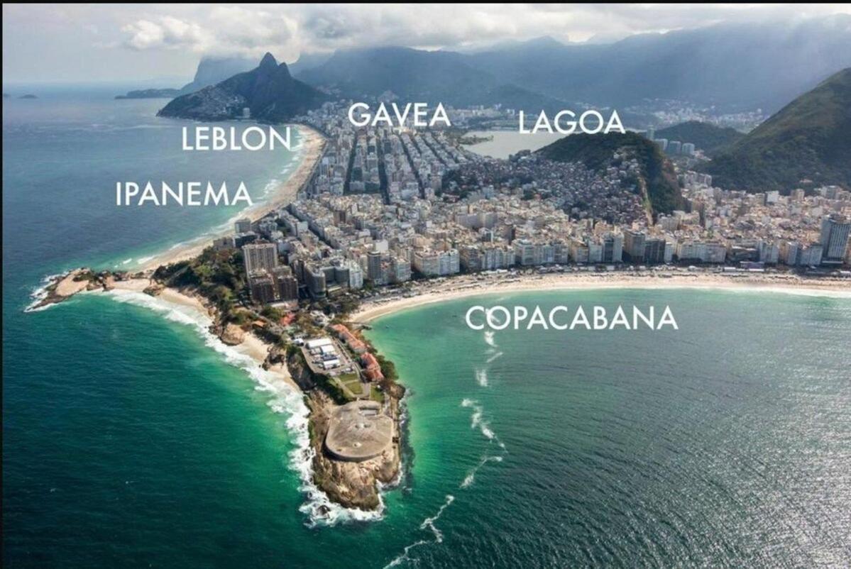 Flat Praia De Copacabana Ipanema - Pe Na Areia Rio de Janeiro Dış mekan fotoğraf