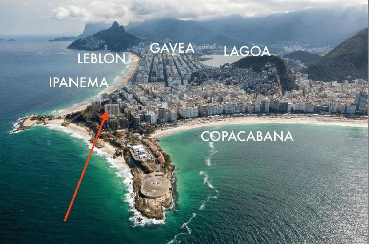 Flat Praia De Copacabana Ipanema - Pe Na Areia Rio de Janeiro Dış mekan fotoğraf